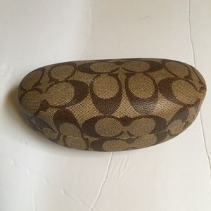 EUC Coach Sunglasses case with Sealed towel.